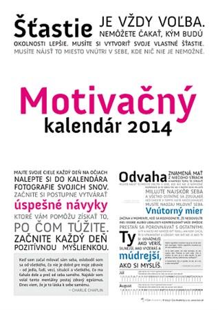 Kniha: Motivačný kalendár 2014autor neuvedený