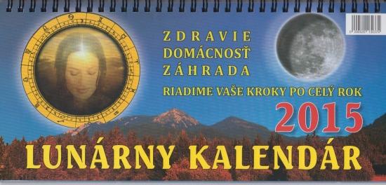 Kniha: Lunárny kalendár 2015- stolovýautor neuvedený