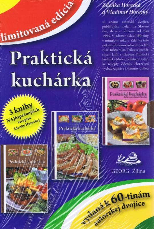 Kniha: Praktická kuchárka – sada 3 kníh - Zdenka Horecká