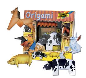 Kniha: Origami Zvířátka na statkuautor neuvedený