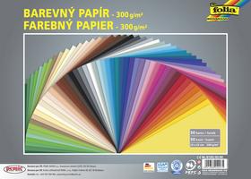 Kniha: Barevný papír tvrdý 300g/m2autor neuvedený