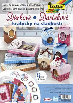 Kniha: Dárkové krabičky na sladkosti a cukroví, 9 kusůautor neuvedený