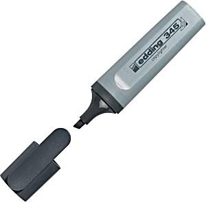 Kniha: Zvýrazňovač Edding 345 Copylighter klínový hrot 2-5 mm stříbrošedýautor neuvedený