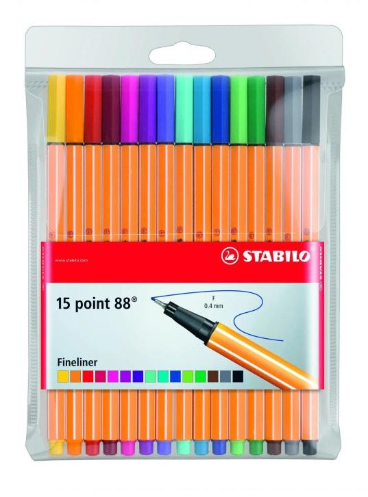 Kniha: Linery STABILO point 88autor neuvedený