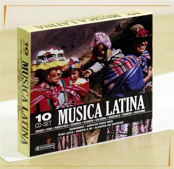 Kniha: Music latina 10CDautor neuvedený