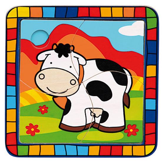 Kniha: Puzzle krávaautor neuvedený