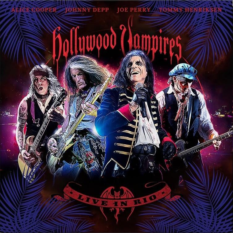 Kniha: Hollywood Vampires: Live in Rio LP - Hollywood Vampires