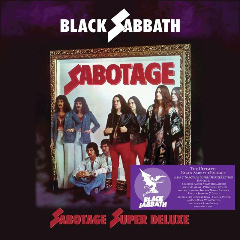 Kniha: Black Sabbath: Sabotage (Super Deluxe Box Set) LP - Black Sabbath