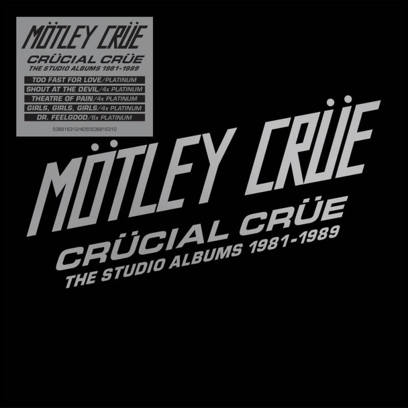 Kniha: Motley Crue: Crucial Crue: The Studio Albums 1981-1989 Ltd. - Motley Crue