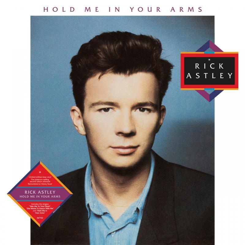 Kniha: Rick Astley: Hold Me in Your Arms (Blue) LP - Rick Astley