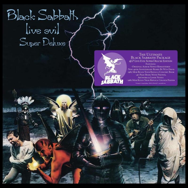 Kniha: Black Sabbath: Live Evil (Super Dlx 40th Anniversary edition) LP - Black Sabbath