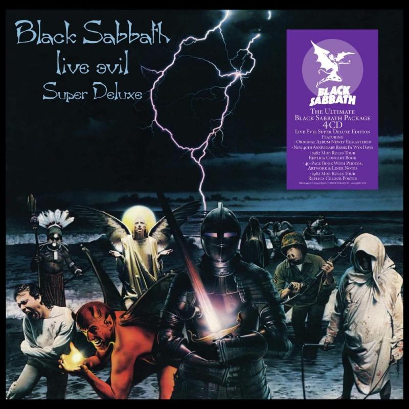 Kniha: Black Sabbath: Live Evil (Super Dlx 40th Anniversary edition) - Black Sabbath