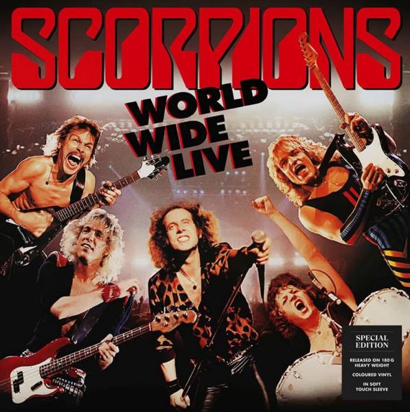 Kniha: Scorpions: World Wide Live (Transparent Orange) LP - Scorpions