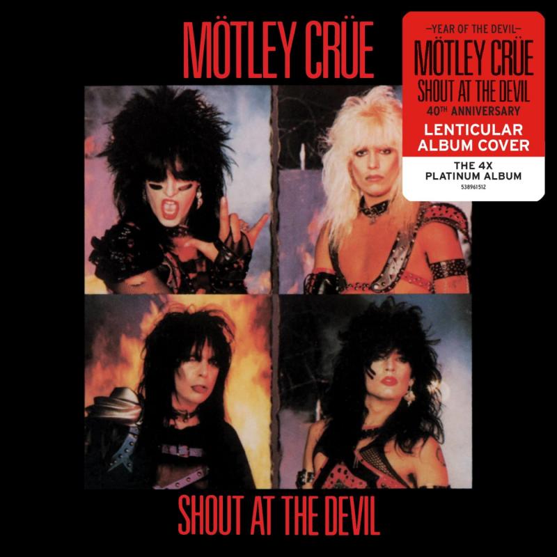 Kniha: Mötley Crüe: Shout At The Devil (Lenticular Cover) - Motley Crue