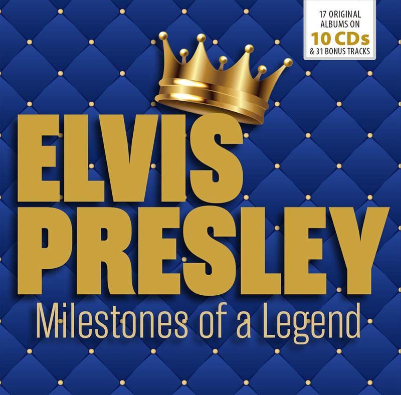 Kniha: Milestones of a Legend - kolekce 10 CD - Presley Elvis