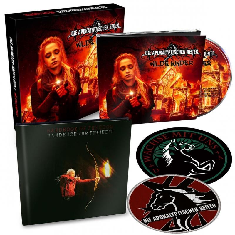 Kniha: Die Apokalyptischen Reiter:  Wilde Kinder (box set, obsahuje ecopak, výnimočný -Handbook of Freedom- - Die Apokalyptischen Reiter