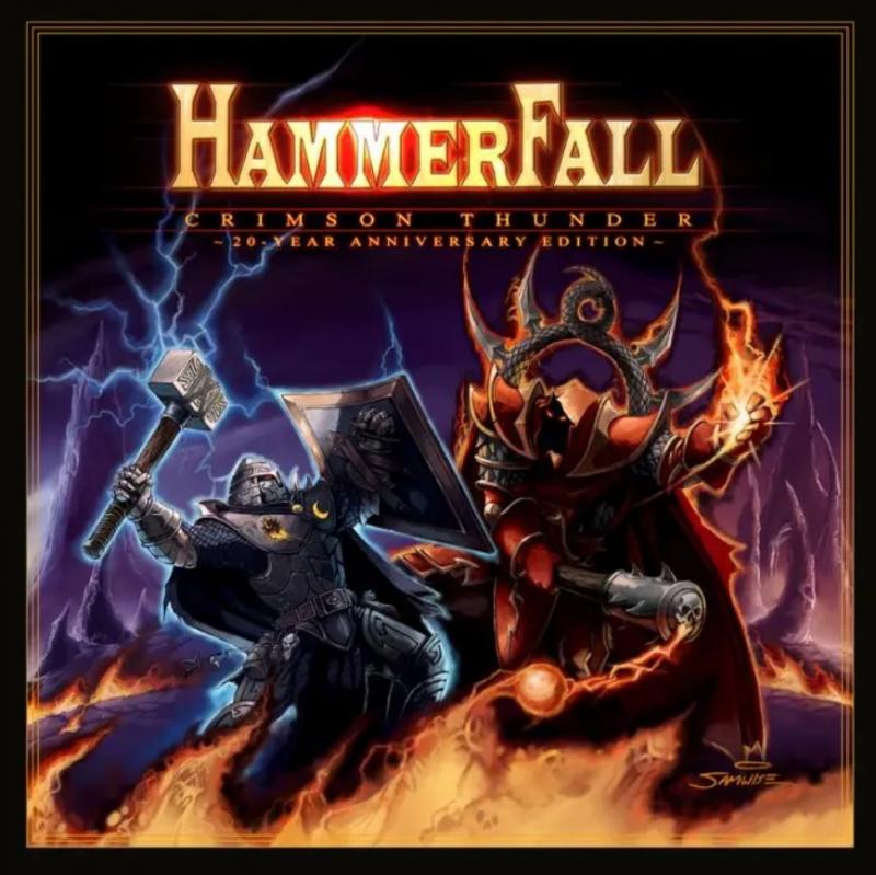 Kniha: HammerFall: Crimson Thunder (20th Anniversary) - NUCLEAR BLAST