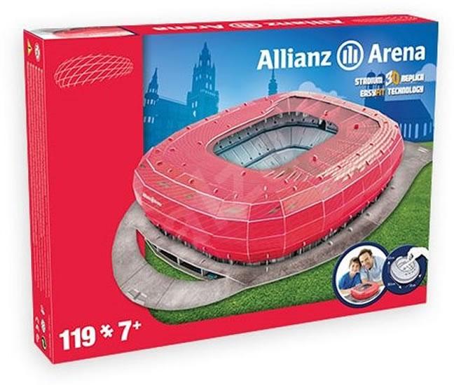 Kniha: 3D Puzzle Nanostad Germany - Allianz Arena fotbalový stadion Bayern Munchenautor neuvedený