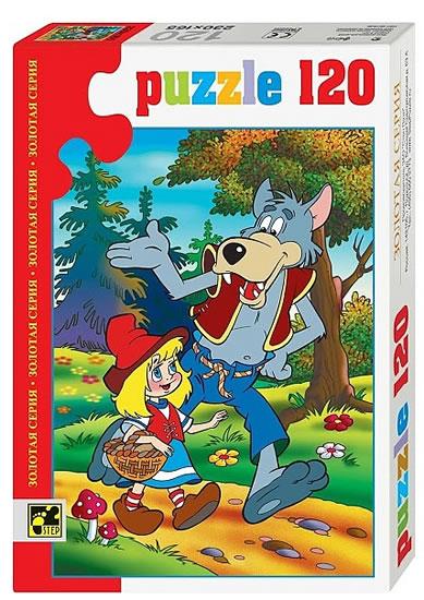 Kniha: Puzzle 120 Pohádky - Červená karkulkaautor neuvedený