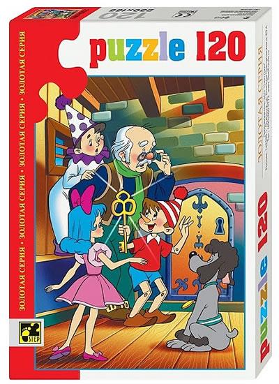 Kniha: Puzzle 120 Pohádky - Pinocchioautor neuvedený