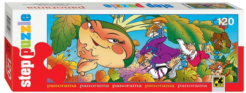 Kniha: Puzzle 120 Panorama Pohádky - O velké řepěautor neuvedený