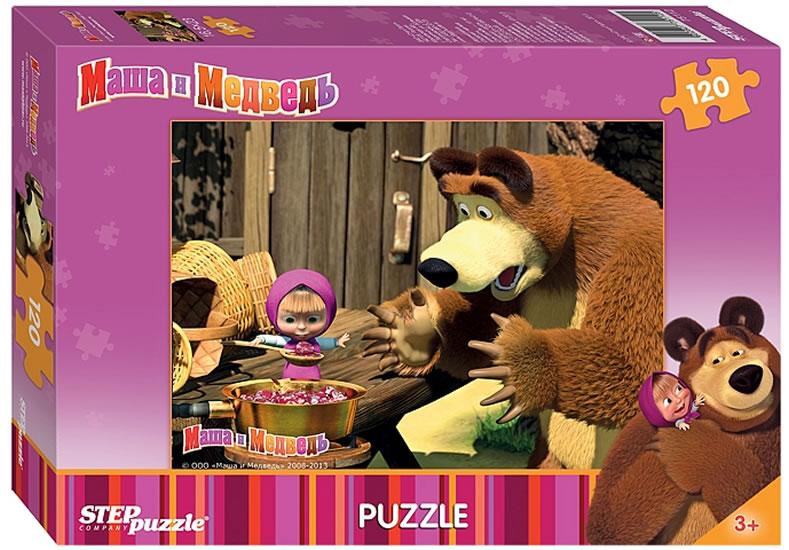 Kniha: Puzzle 120 Máša a Medvěd - Vařeníautor neuvedený