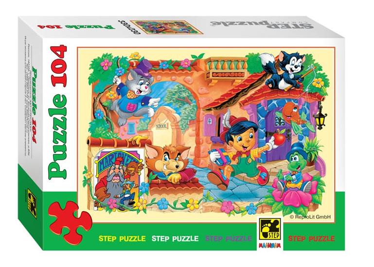 Kniha: Puzzle 104 Pinocchioautor neuvedený