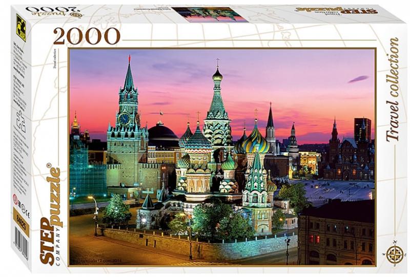 Kniha: Puzzle 2000 Chrám Vasila Blaženého. Moskvaautor neuvedený