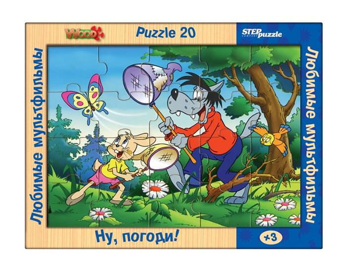 Kniha: Hra ze dřeva Dřevěné puzzle 20 Jen počkej, zajíci!autor neuvedený