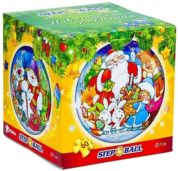 Kniha: Sv. Mikuláš - Plastic Puzzle Koule 60 Vánoční kolekceautor neuvedený