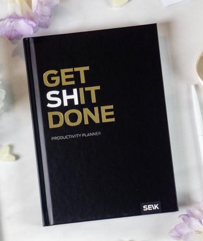 Kniha: Get (sh)it done - plánovací diár - Neuvedený