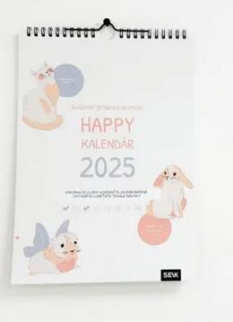 Kniha: Happy kalendár 2025 - nástenný (Sledovač detských návykov)autor neuvedený