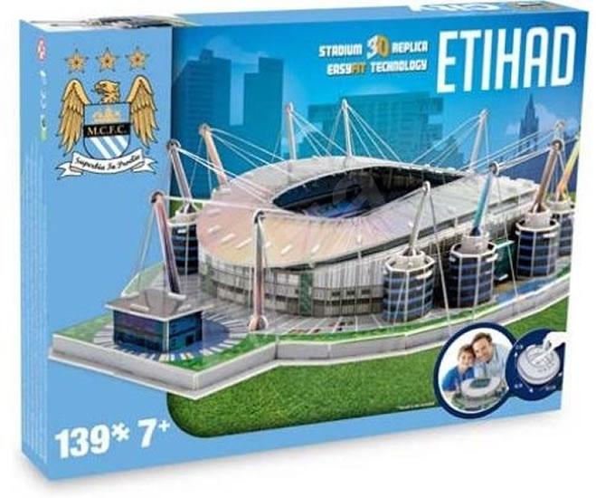 Kniha: 3D Puzzle Nanostad UK - Etihad fotbalový stadion Manchester Cityautor neuvedený