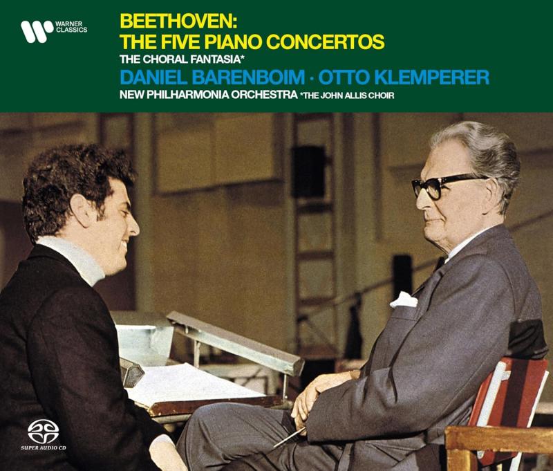 Kniha: Klemperer, Otto/ Barenboim, Daniel:  Beethoven: The 5 Piano Concertos, Choral Fantasy  Beethoven, L. - Klemperer