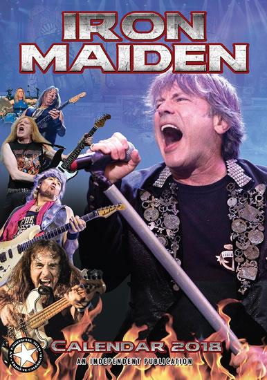 Kniha: Kalendář 2018 - IRON MAIDENautor neuvedený