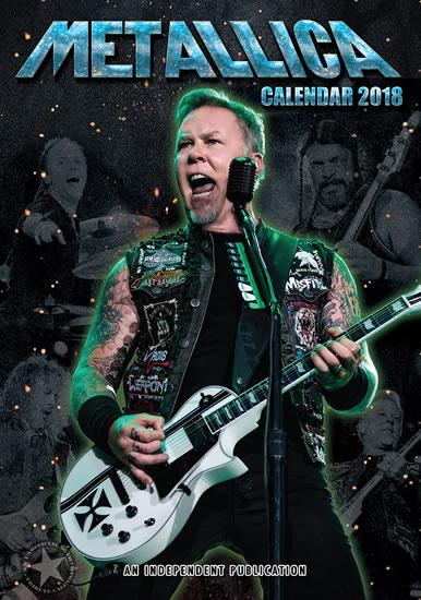 Kniha: Kalendář 2018 - METALLICAautor neuvedený