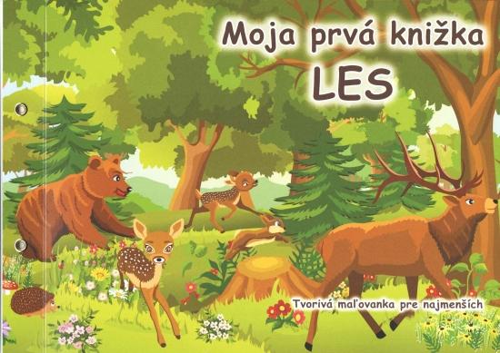 Kniha: Moja prvá knižka - Les - tvorivá maľovanka pre najmenšíchautor neuvedený