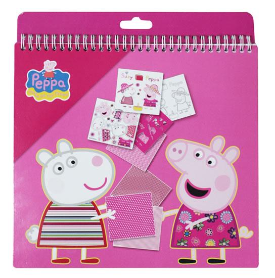 Kniha: Prasátko Peppa - Omalovánkový set se samolepkami - 2 variantyautor neuvedený