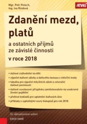 Kniha: Zdanění mezd, platů a ostatních příjmů ze závislé činnosti v roce 2018 - Petr