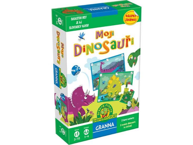 Kniha: Moji dinosauři - Hraautor neuvedený