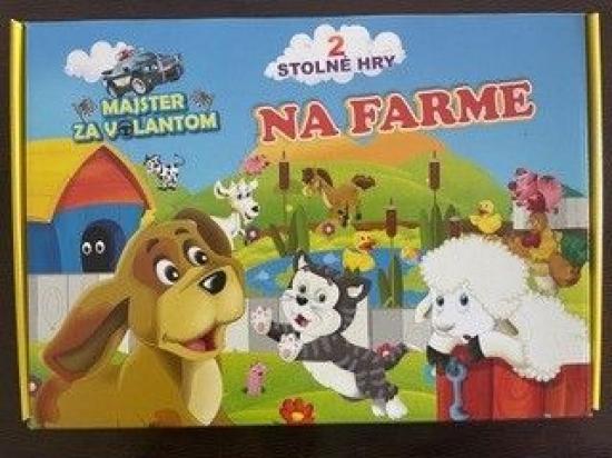Kniha: Na farme / Majster za volantom - 2 stolné hryautor neuvedený