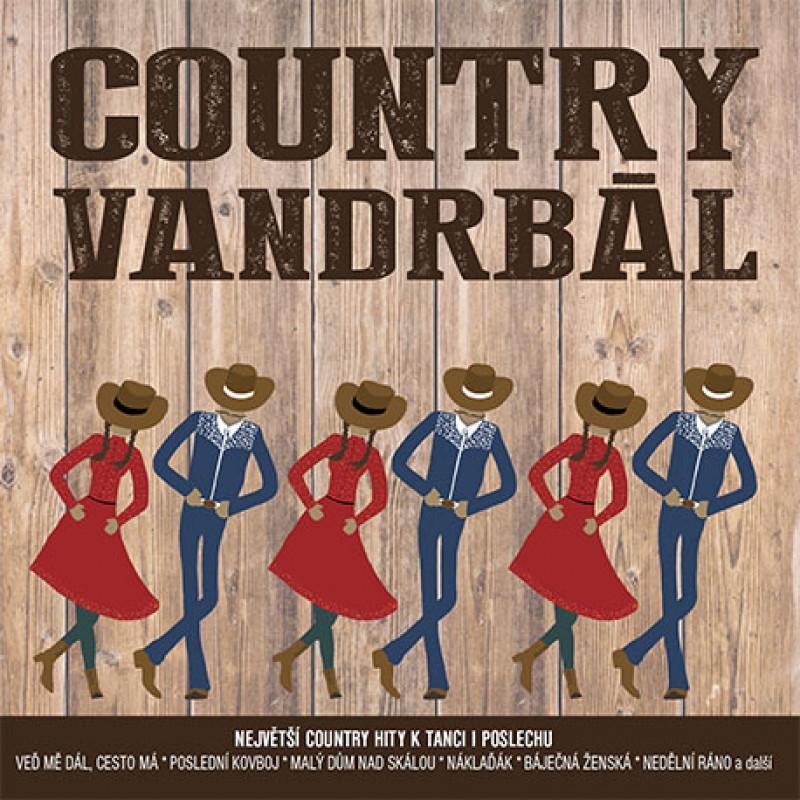 Kniha: Country Vandrbál - 2CD - Různí interpreti