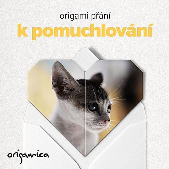 Kniha: Origami přání - Miluji kočky (kotě)autor neuvedený