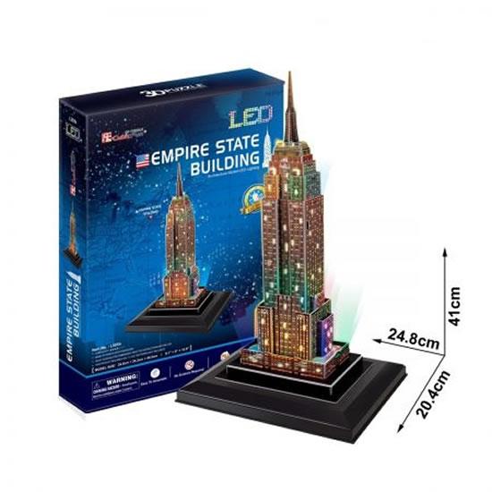 Kniha: Puzzle 3D Empire State Building/LED - 38 dílkůautor neuvedený
