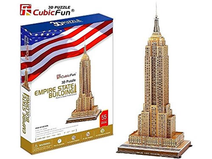 Kniha: Puzzle 3D Empire State Buildingautor neuvedený