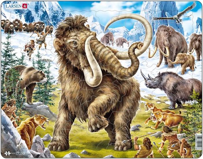 Kniha: Puzzle MAXI - Mamut/64 dílkůautor neuvedený