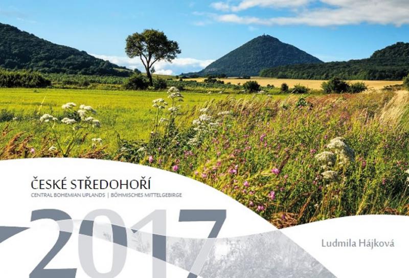 Kniha: Kalendář 2017 - České středohoří - nástěnný - Hájková Ludmila