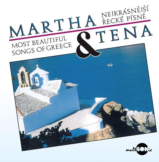 Kniha: Martha a Tena - Nejkrásnější řecké písně - CD - Martha a Tena