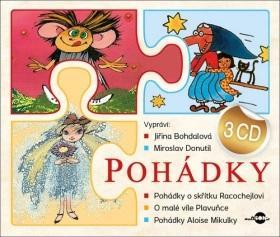 Kniha: Jiřina Bohdalová, Miroslav Donutil: Pohádky 3 CD - Mikulka Alois