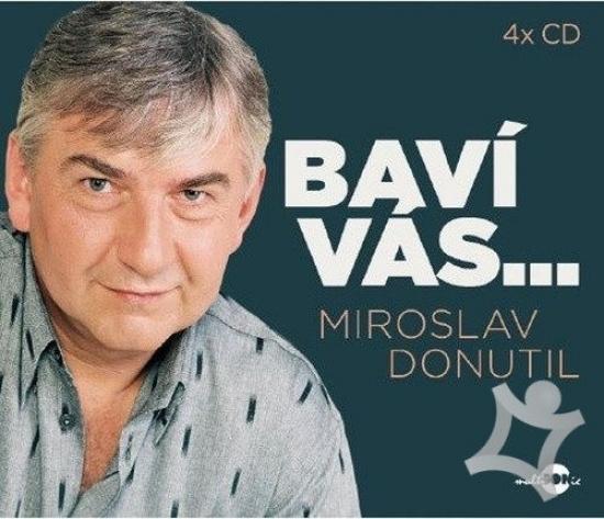 Kniha: Baví vás Miroslav Donutil - kolekce na 4 CD - Donutil Miroslav